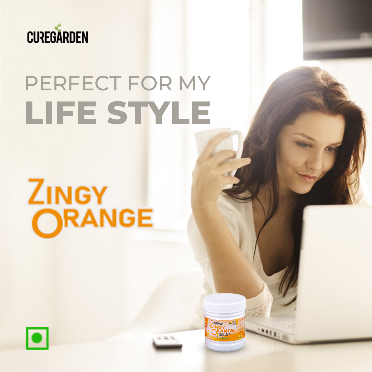 Zingy Orange Healthy Drink Mix