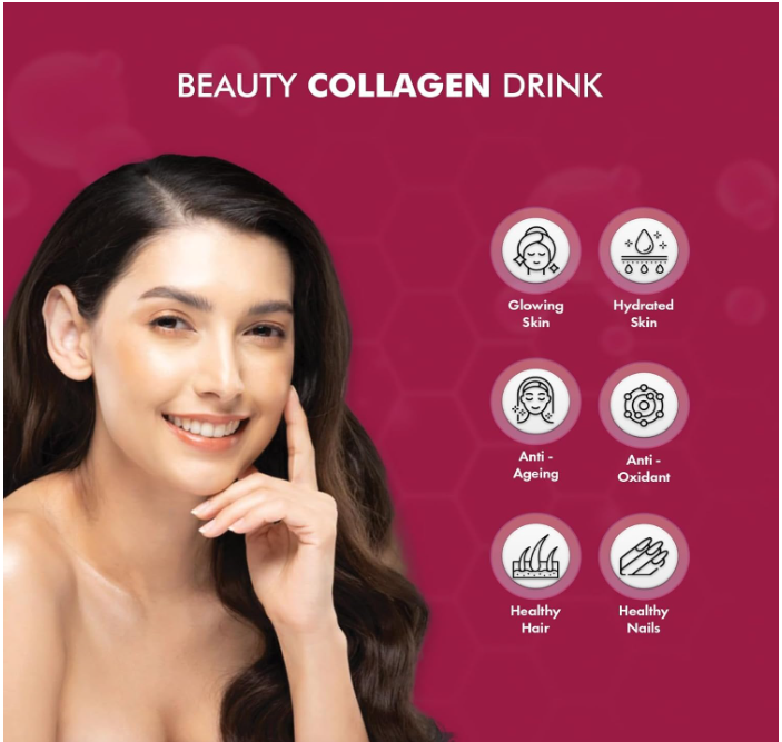 Curegarden Beauty Collagen Drink -6 In one Formula