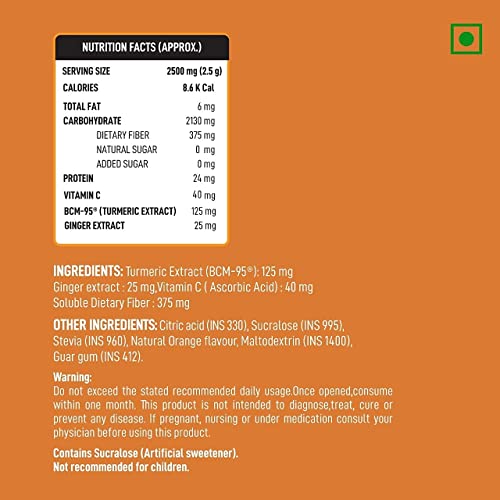 Zingy Orange Healthy Drink Mix