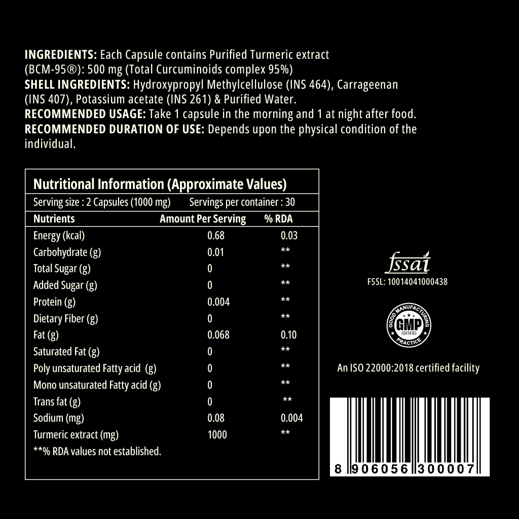 DAILY DEFENSE - Curcumin Supplement - Image 4