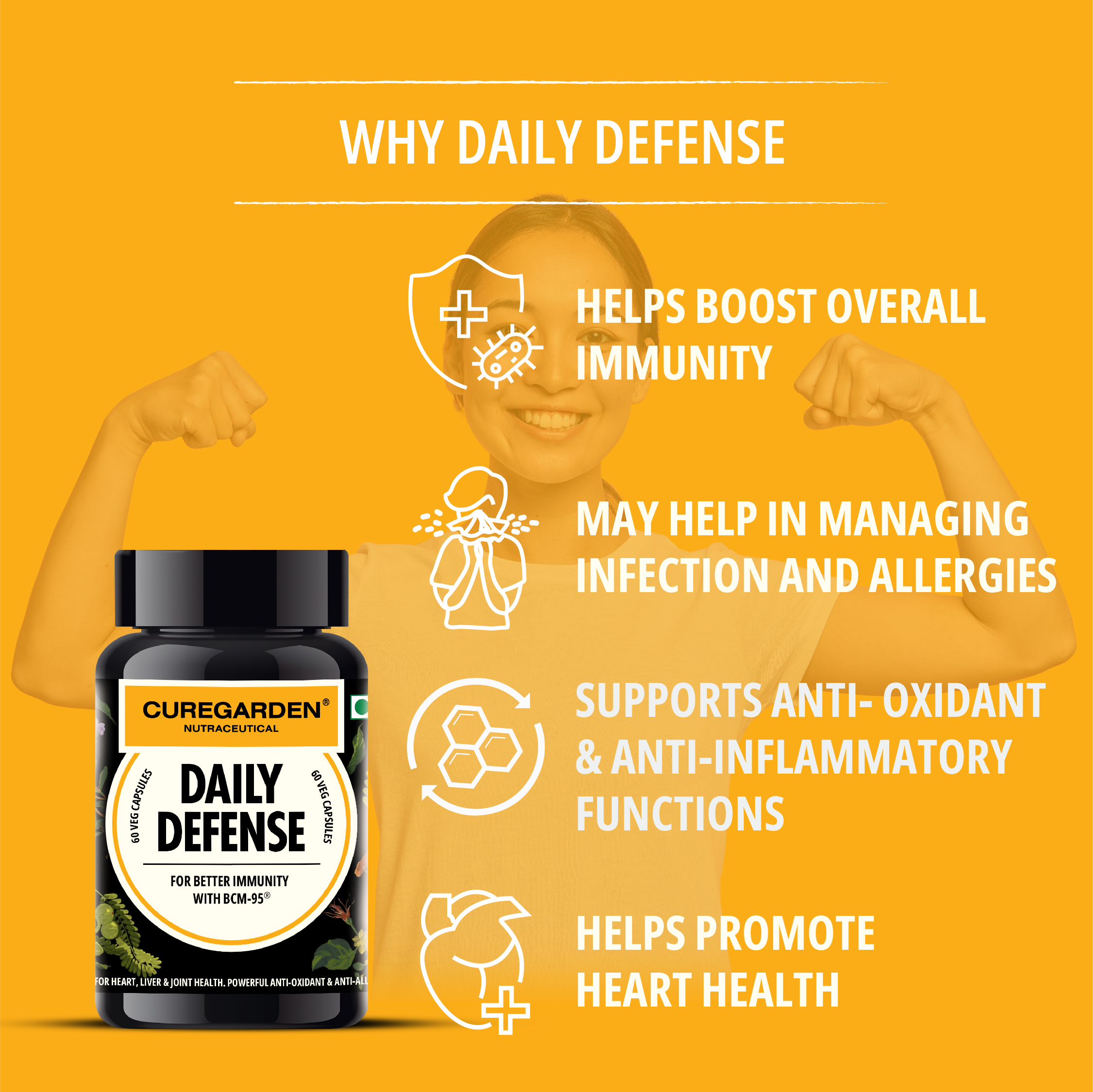 DAILY DEFENSE - Curcumin Supplement - Image 3